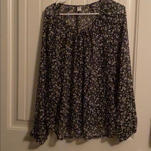 Old Navy Floral print, long sleeve.